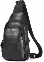 Δερμάτινο τσαντάκι body Bull Captain XB 127 μαύρο