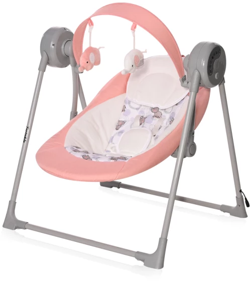 Loreli TWINKLE ηλεκτρικό ρηλάξ  με τηλεχειριστήριο Mp3, Bluethooth pink 10090080003