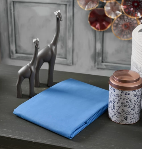 Σεντόνια Σετ  Μονόχρωμα Power Nap - Malibu Blue, Μονό (2x 160x240+ 1 μαξ. 50x70)