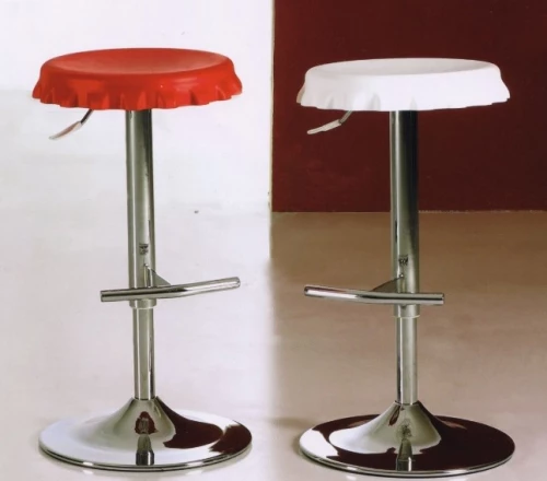 Cap Barstool Orange - Μέταλλο