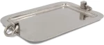 HANDLES ΔΙΣΚΟΣ ΑΛΟΥΜΙΝΙΟ ΑΣΗΜΙ 46x32xH5,5cmINTHEBOX
