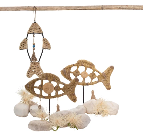 QUERSUS 1 DECO ΨΑΡΙ POLYRESIN ΦΥΣΙΚΟ 29,5x6,5xH27cmINTHEBOX