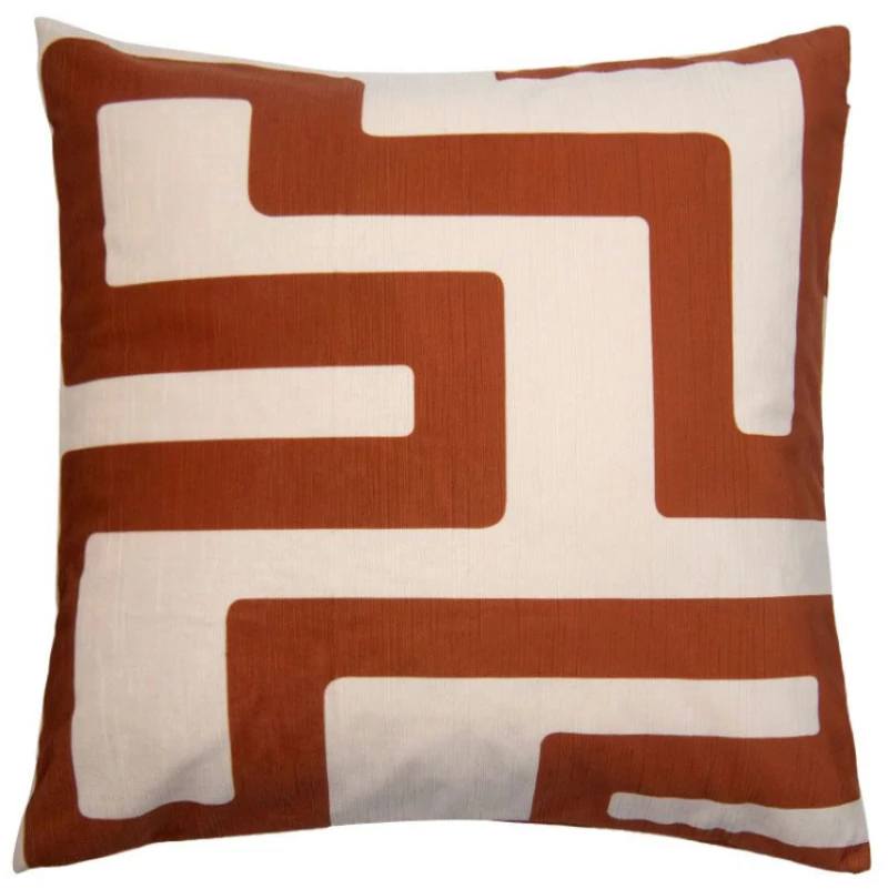 MAZE ΔΙΑΚΟΣΜΗΤΙΚΟ ΜΑΞΙΛΑΡΙ ΒΕΛΟΥΔΟ NUDE TERRACOTTA 45x45cmINTHEBOX