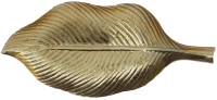 WIND ΠΙΑΤΕΛΑ POLYRESIN ΧΡΥΣΟ 30,5x14,5xH5cmINTHEBOX