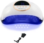Φουρνάκι Νυχιών UV - LED 2 Ταχυτήτων 48W Modern 6 Λευκό