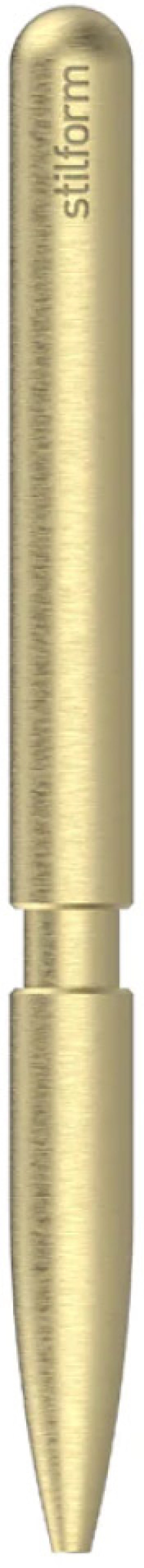 Stilform Ballpoint Pen Brass Brushed