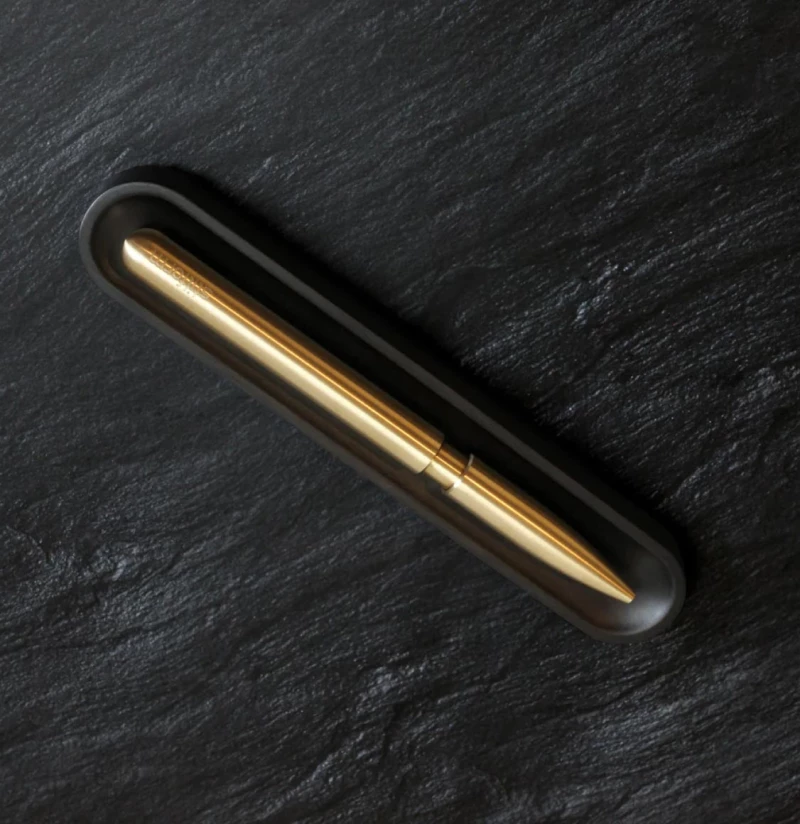 Stilform Ballpoint Pen Brass Brushed