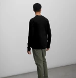 Aspesi Silenzio Long-Sleeved T-Shirt Black