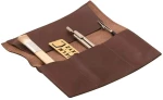 Paper Republic Le Porte Plume Leather Pen and Pencil Case Chestnut