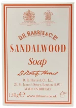 D R Harris Sandalwood Cleansing Bar 150g