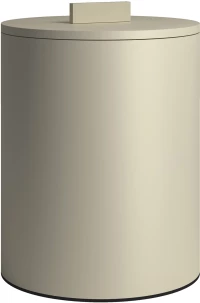 Κάδος Απορριμμάτων Πάγκου 6 Lit - Matt Ivory, Matt Ivory, Pam & Co, Ø20 x H25 (cm), 2326-703