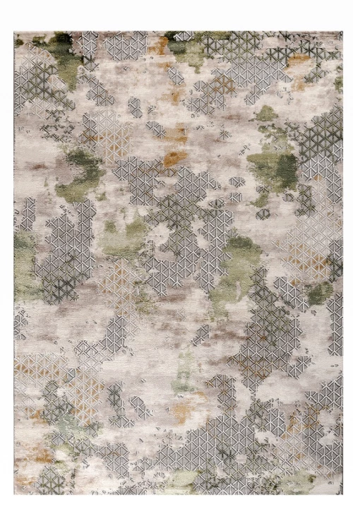 Tzikas Carpets 39798-ΠΡΑΣΙΝΟ- ΜΕΝΤΑ Χαλί ELEMENTS 067X000