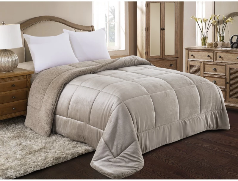ΚΟΥΒΕΡΤΟΠΑΠΛΩΜΑ ΜΟΝΟ 160X240 ADAM HOME (805) TAUPE
