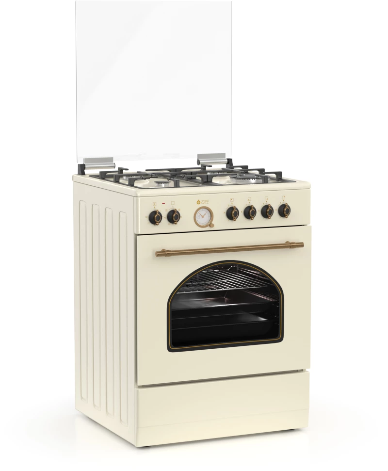 THERMOGATZ - ΚΟΥΖΙΝΑ ΜΙΚΤΗ TGS 4320 BEIGE TURBO