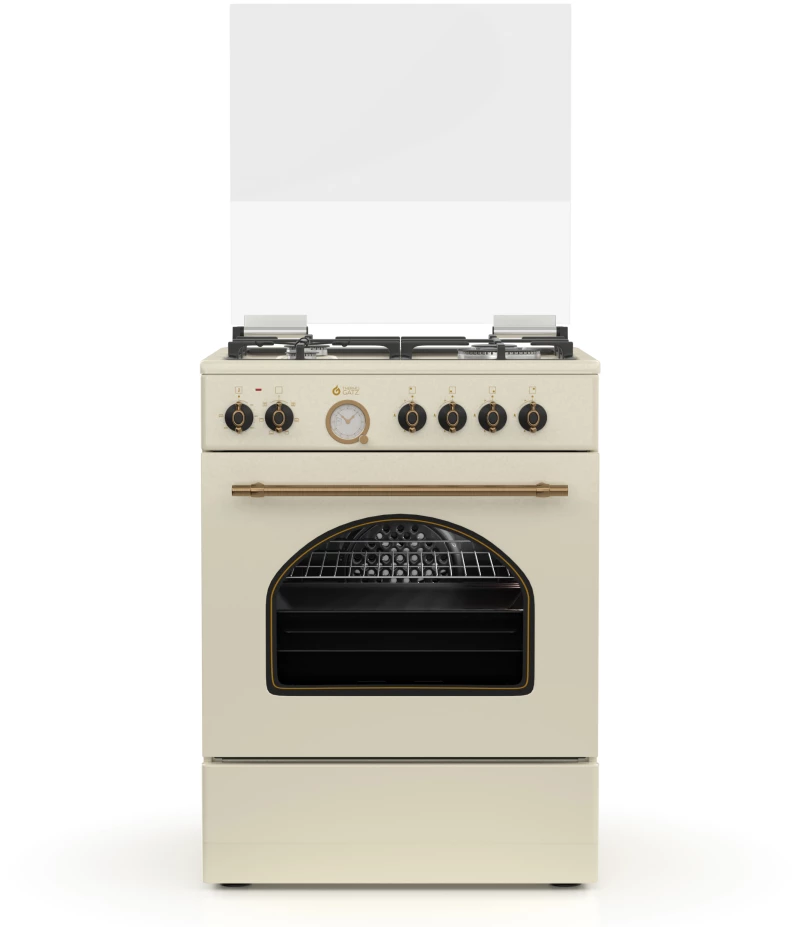 THERMOGATZ - ΚΟΥΖΙΝΑ ΜΙΚΤΗ TGS 4320 BEIGE TURBO