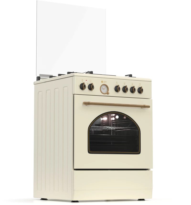 THERMOGATZ - ΚΟΥΖΙΝΑ ΜΙΚΤΗ TGS 4320 BEIGE TURBO