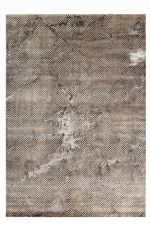 Tzikas Carpets 23129-ΜΠΕΖ-ΚΑΦΕ-ΓΚΡΙ Χαλί ELITE 160x230