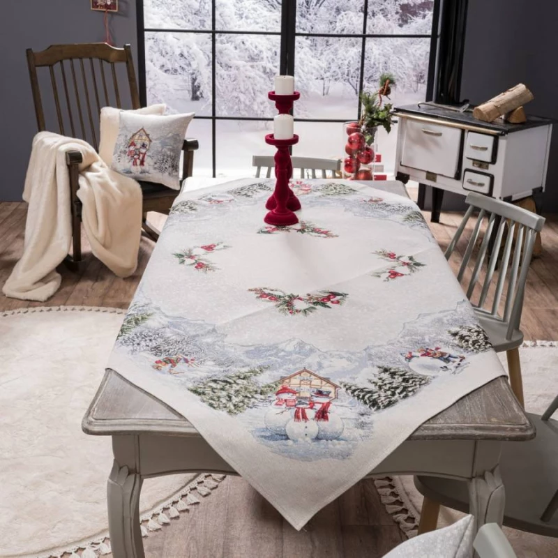 Τραπεζομάντηλο Salzburg Teoran 140x140cm