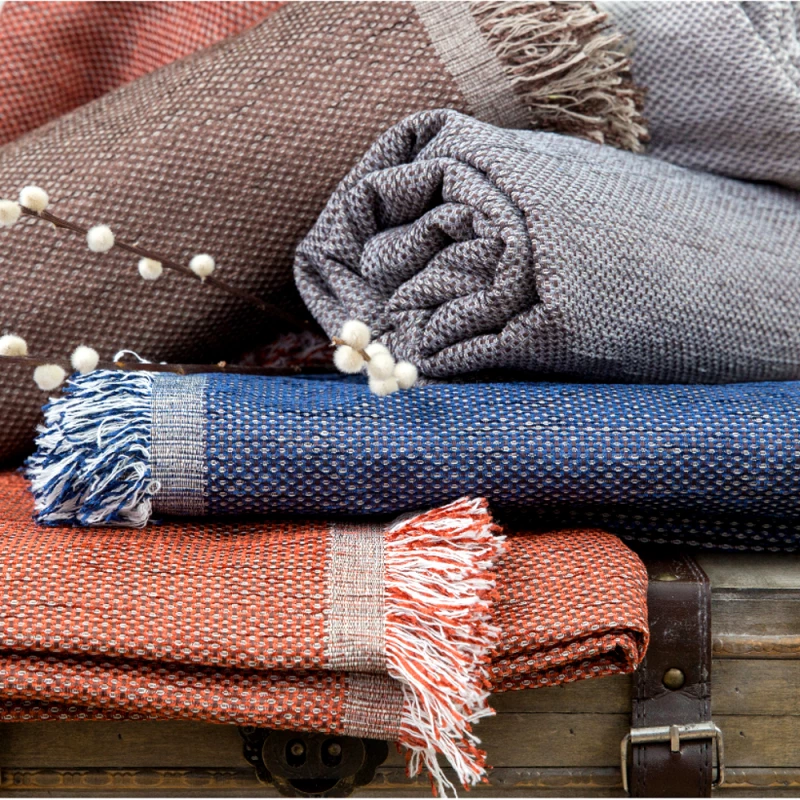 Ριχτάρι Τριθέσιο 4 Season Borea Home Textiles - Γκρί Σκούρο