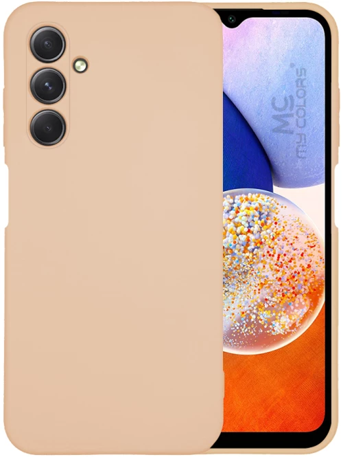 Θήκη Σιλικόνης My Colors Samsung Galaxy A14 4G / Galaxy A14 5G Ροζ - My Colors - Ροζ - Galaxy A14 4G, Galaxy A14 5G
