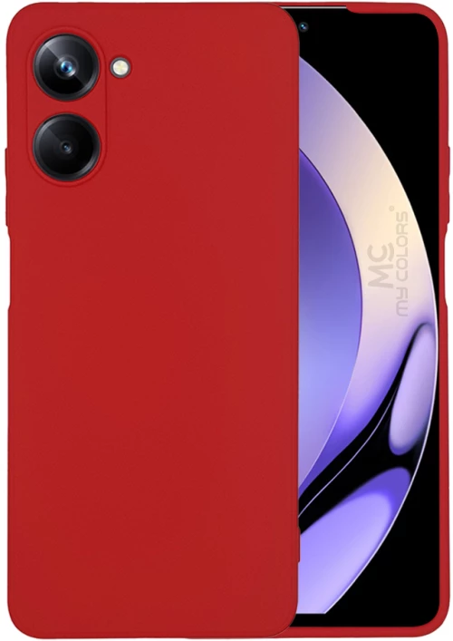 Θήκη Σιλικόνης My Colors Realme 10 Pro 5G Κόκκινο - My Colors - Κόκκινο - Realme 10 Pro 5G