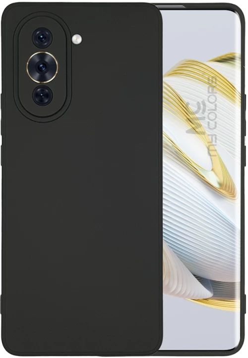 Θήκη Σιλικόνης My Colors Huawei Nova 10 Pro Μαύρο - My Colors - Μαύρο - Nova 10 Pro