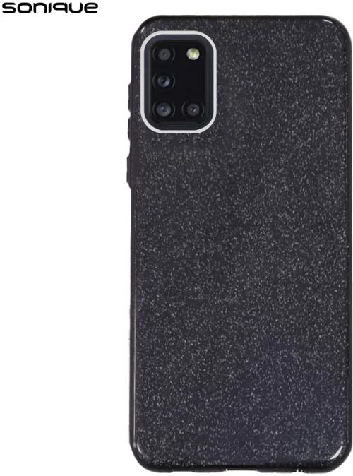 Θήκη Σιλικόνης Sonique Shiny Samsung Galaxy A31 Μαύρο - Sonique - Μαύρο - Galaxy A31