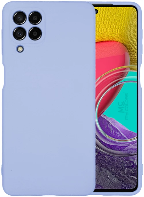 Θήκη Σιλικόνης My Colors Samsung Galaxy M53 5G Λιλά - My Colors - Λιλά - Galaxy M53 5G