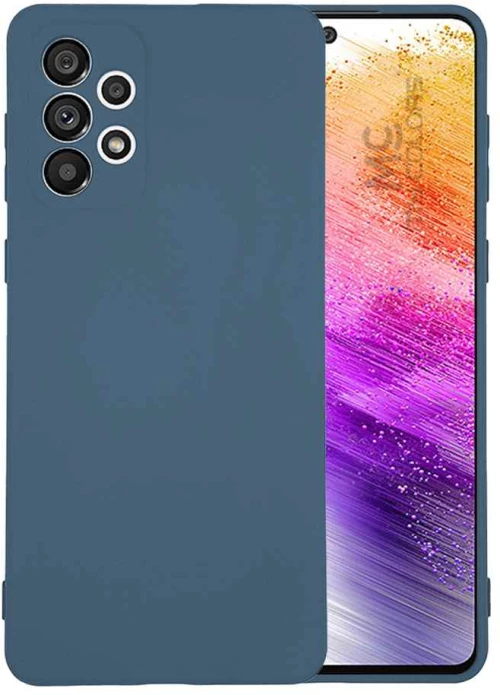 Θήκη Σιλικόνης My Colors Samsung Galaxy A53 5G Μπλε Σκούρο - My Colors - Μπλε Σκούρο - Galaxy A53 5G