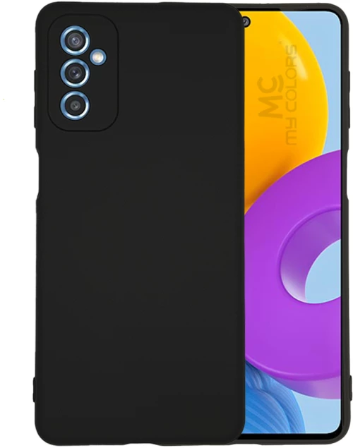 Θήκη Σιλικόνης My Colors Samsung Galaxy M52 5G Μαύρο - My Colors - Μαύρο - Galaxy M52 5G