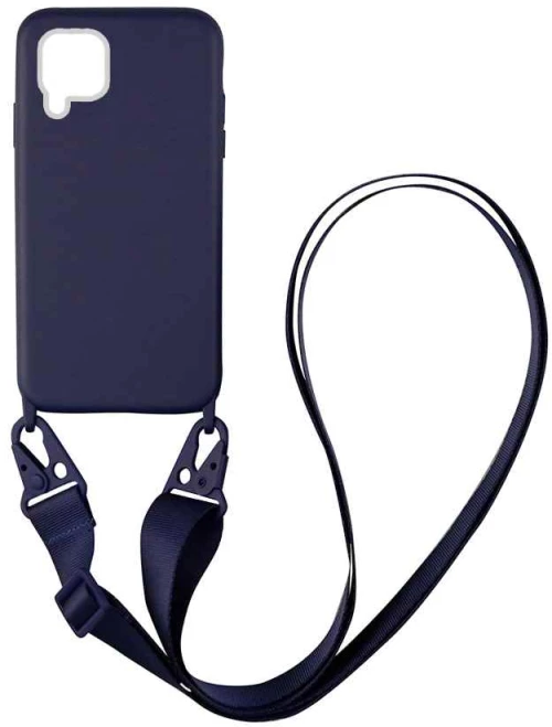 Θήκη CarryHang Liquid Silicone Strap Huawei P40 Lite Μπλε Σκούρο - My Colors - Μπλε Σκούρο - P40 Lite