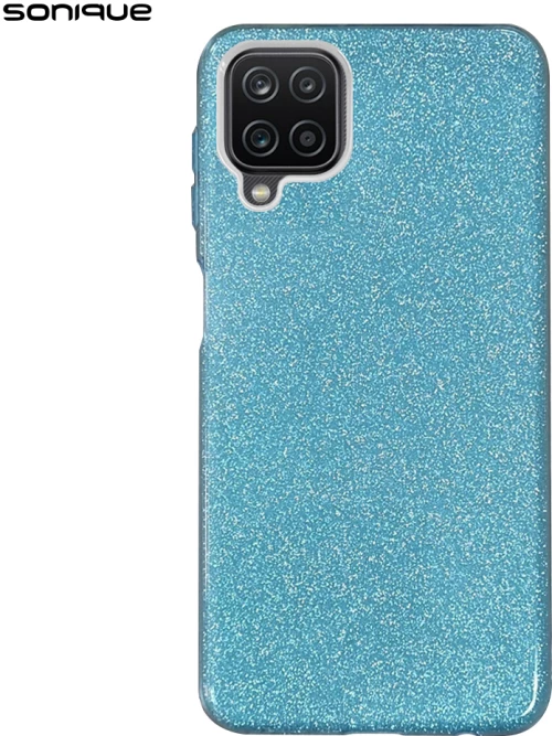 Θήκη Σιλικόνης Sonique Shiny Samsung Galaxy A12/M12 Γαλάζιο - Sonique - Γαλάζιο - Galaxy A12/M12