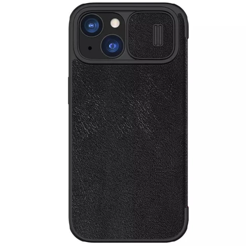 Nillkin - Qin Leather Case - iPhone 15 - Black