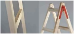 Ξύλινη Σκάλα 1.50m 4 Σκαλοπάτια
