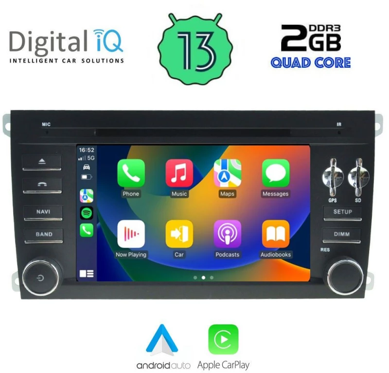 DIGITAL IQ MSD 043_CPA (7" DECK) MULTIMEDIA PORSCHE CAYENNE mod. 2002-2011