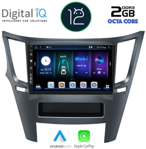 Digital IQ BXE 5667_CPA (9inc) Οθόνη αυτοκινήτου OEM Subaru Legacy, Outback 2009+gt;