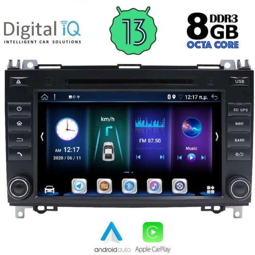 Digital IQ ΒΧΕ 868_CPA (8   DVD) Οθόνη αυτοκινήτου Mercedes A, B, Sprinter, Vito, Viano 2004 - 2020