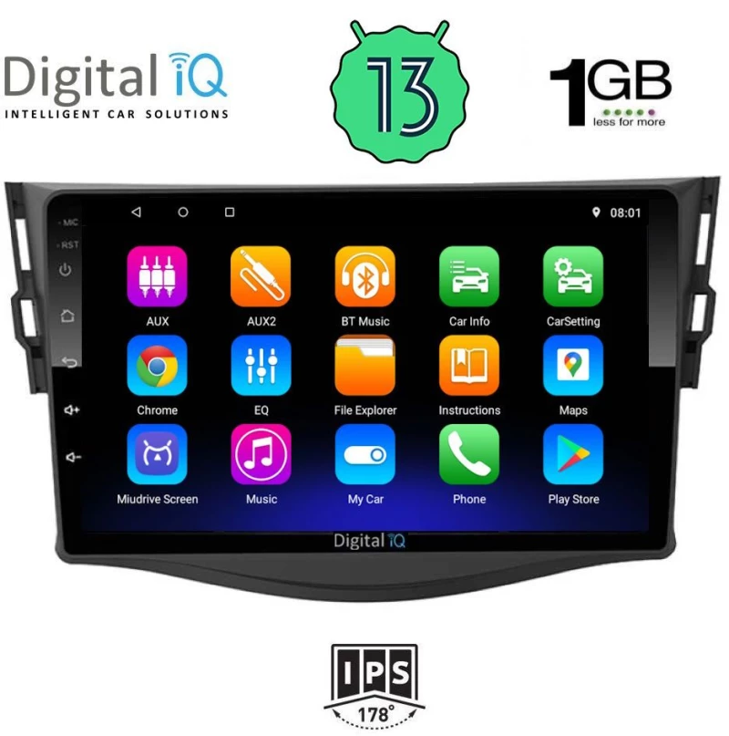DIGITAL IQ RSA 1731_GPS (9inc) MULTIMEDIA TABLET OEM TOYOTA RAV 4 mod. 2006-2012