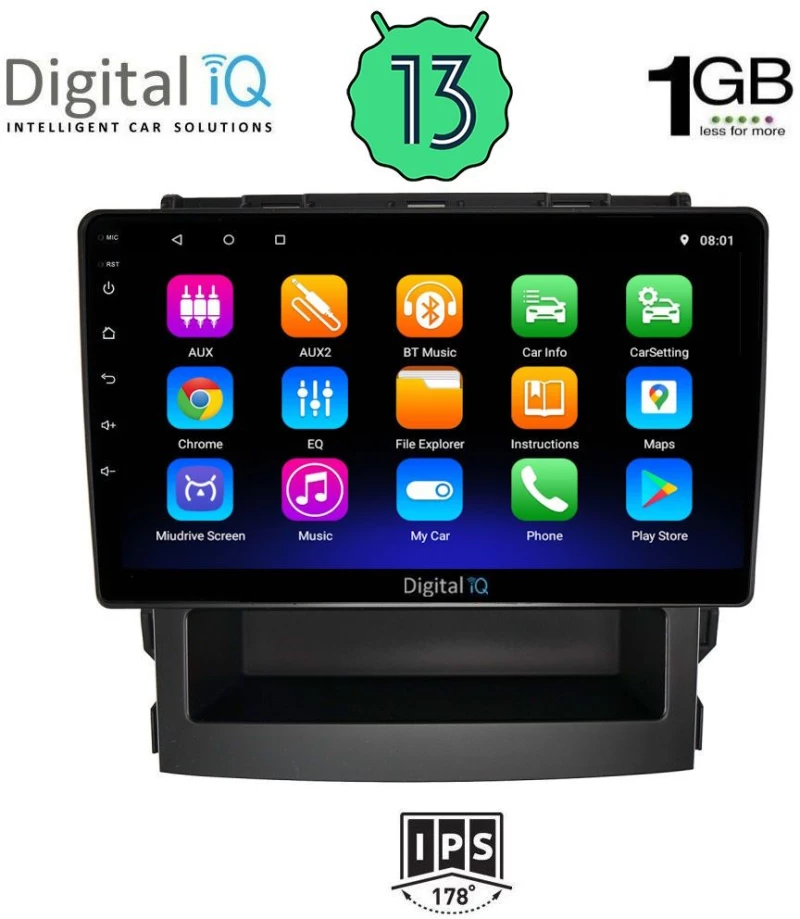 DIGITAL IQ RSA 1664_GPS (9inc) MULTIMEDIA TABLET OEM SUBARU FORESTER - IMPREZA mod. 2019>