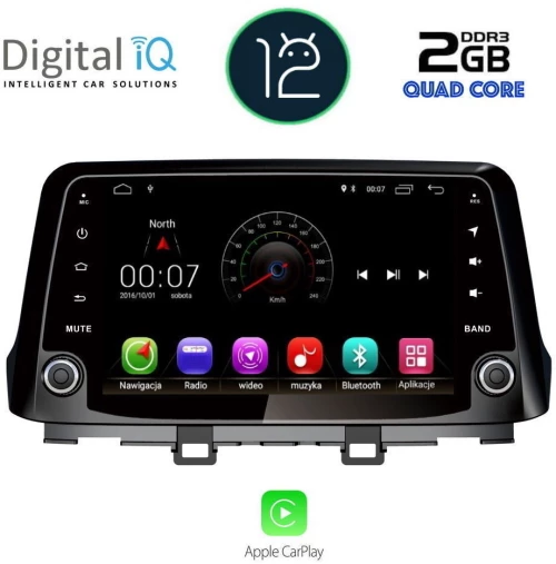 Οθόνη 10" Hyundai Kona 2017+gt; - DIGITAL IQ MSM 333_GPS (DECK)