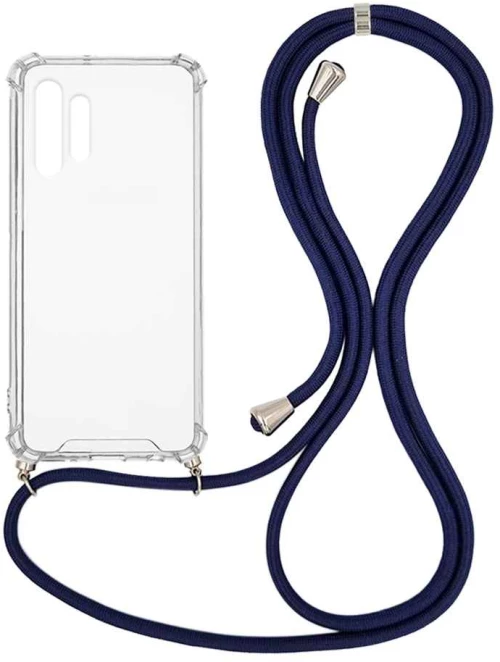 Θήκη Σιλικόνης με Κορδόνι Sonique Armor Clear Samsung Galaxy A32 4G Μπλε Σκούρο - Sonique - Μπλε Σκούρο - Galaxy A32 4G