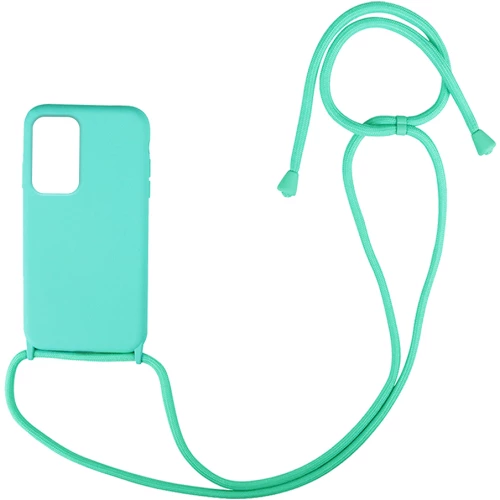 Θήκη Σιλικόνης με Κορδόνι CarryHang Samsung Galaxy A23 5G / Galaxy A23 4G Γαλάζιο - My Colors - Γαλάζιο - Galaxy A23 4G, Galaxy A23 5G