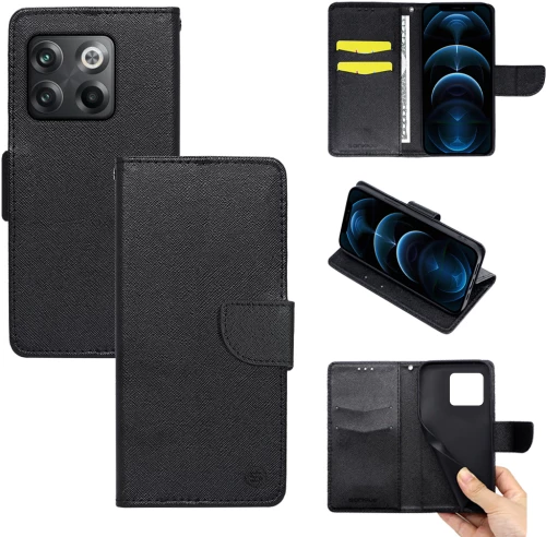 Θήκη Βιβλίο Sonique Trend Book OnePlus 10T Μαύρο - Sonique - Μαύρο - OnePlus 10T