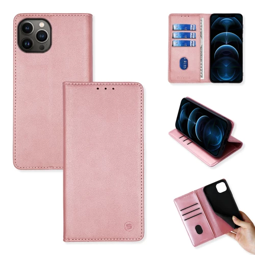 Θήκη Βιβλίο Vintage Magnet Book Sonique Apple iPhone 13 Pro Max Ροζ Χρυσό - Sonique - Ροζ Χρυσό - iPhone 13 Pro Max