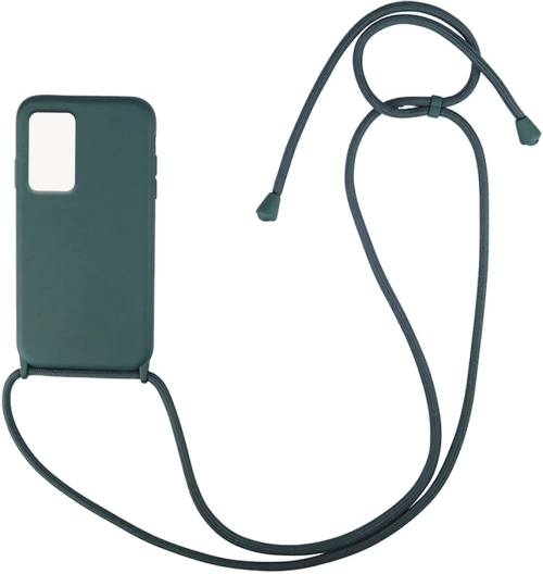 Θήκη Σιλικόνης με Κορδόνι CarryHang Xiaomi Redmi Note 11 Pro 4G/5G / Redmi Note 12 Pro 4G Πράσινο Σκούρο - My Colors - Πράσινο Σκούρο - Redmi Note 11 Pro 4G/5G, Redmi Note 12 Pro 4G