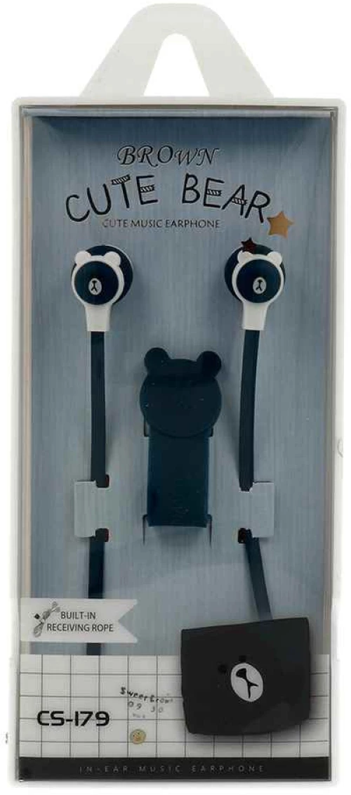 Ακουστικά Παιδικά Casni CS-179/jack 3,5mm Μπλε - OEM - Μπλέ - HandsFree Ακουστικά