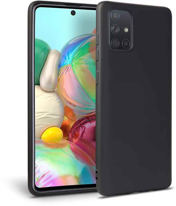 Θήκη Σιλικόνης My Colors Samsung Galaxy A71 Μαύρο - My Colors - Μαύρο - Galaxy A71