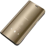 Clear View Cover Huawei P Smart 2021 Χρυσό - OEM - Χρυσό - P Smart 2021