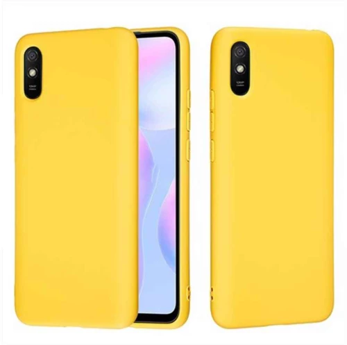 Θήκη Σιλικόνης My Colors Xiaomi Redmi 9A / Redmi 9AT Κίτρινο - My Colors - Κίτρινο - Redmi 9A, Redmi 9AT