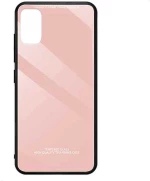 Glass Case Samsung Galaxy A41 Ροζ - OEM - Ροζ - Galaxy A41